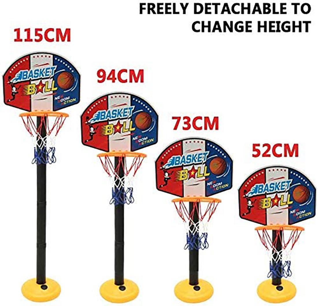 Basketball Hoop Adjustable Height Stand 52cm to 115cm