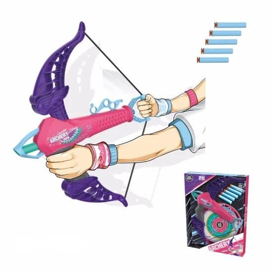 Archery Set 5 Foam Darts with Suction Cup