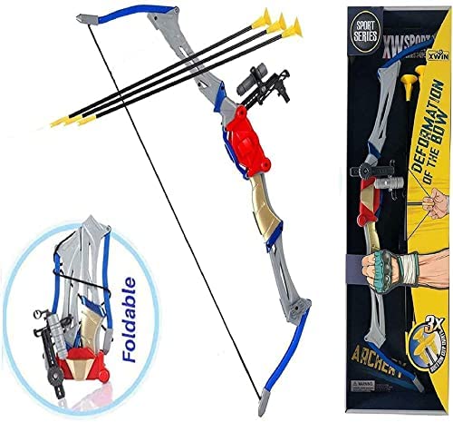 Deformation Foldable Bow Archery Set with Arrows and Infrared Aim