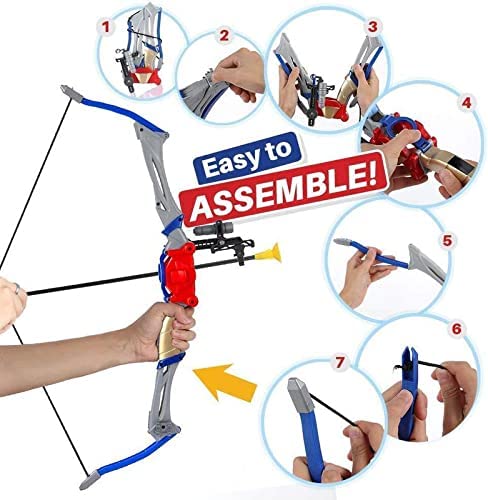Deformation Foldable Bow Archery Set with Arrows and Infrared Aim