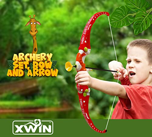 Archery Bow and Arrow Set with 3 Arrows, Target