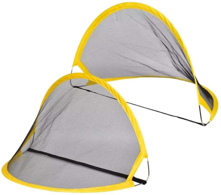 Foldable Pop Up Soccer Goal with Ball, Pump, 4 Pegs