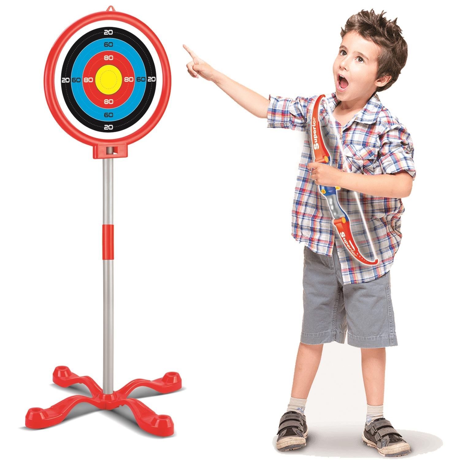 Archery Set for Kids Bow and Arrow Set with Targeting Board Stand Indoor Outdoor