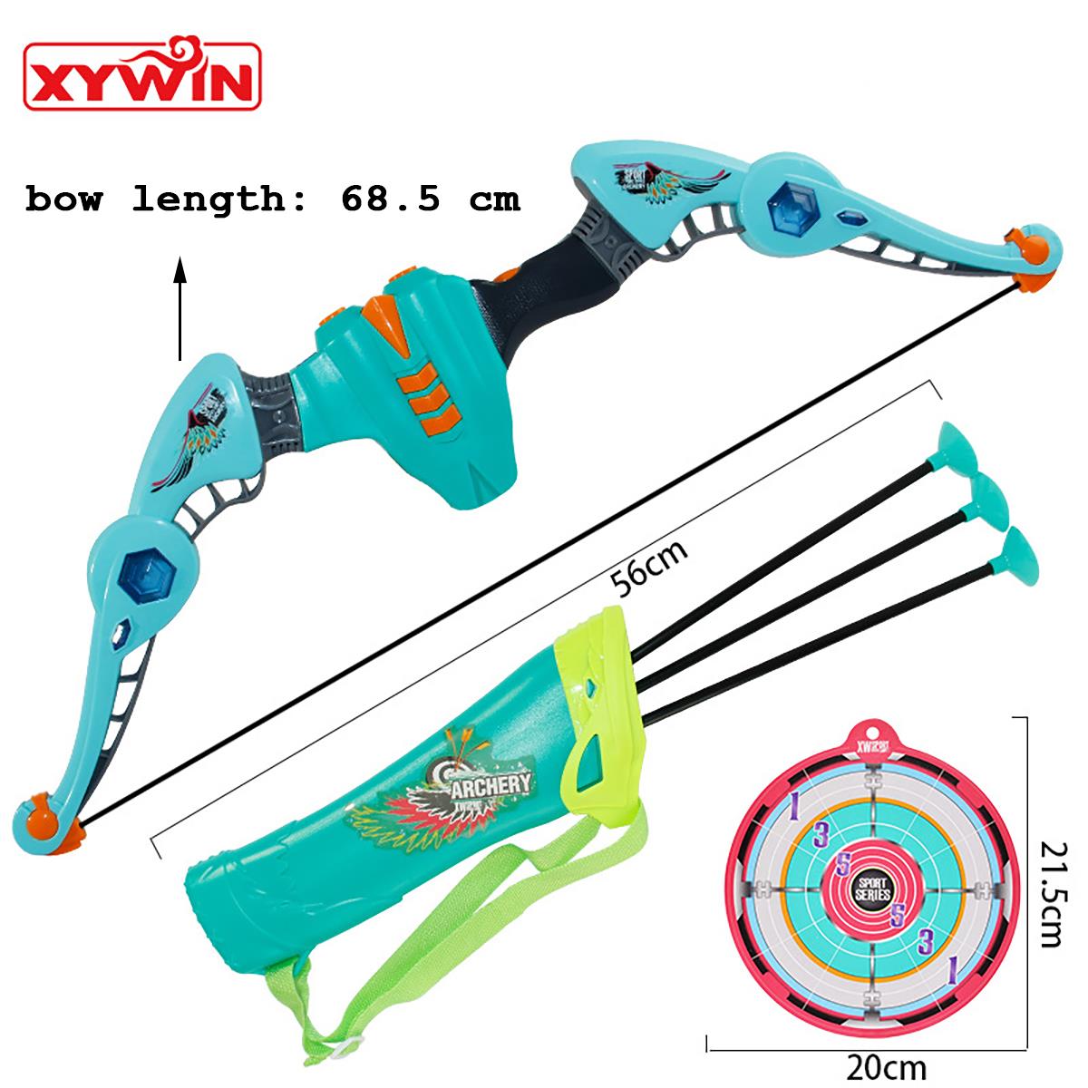 Double Target Bow Set with Suction Arrows