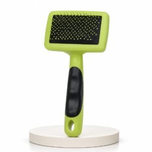 Slicker Brush for Dogs & Cats – Deshedding Pet Grooming Brush