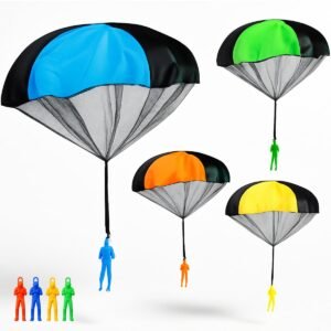 Parachute Toy – Hand Throw Flying Glider with Mini Sky Diver