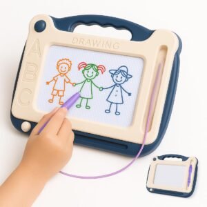 Magic Board for Kids – Colourful Drawing Board with Pen & Eraser
