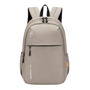 Unisex Slim Backpack Orange – Lightweight Rucksack for School & Work