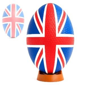 Kids Rugby Ball Size 3 – Soft Foam Junior Ball for Indoor & Outdoor