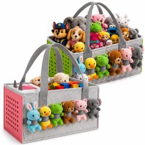 Baby Bag Organiser Pack of 2 – Tonies Carry Case & Nappy Caddy