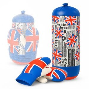 Childrens Punch Bags and Boxing Gloves – Kids Hanging Bag Set